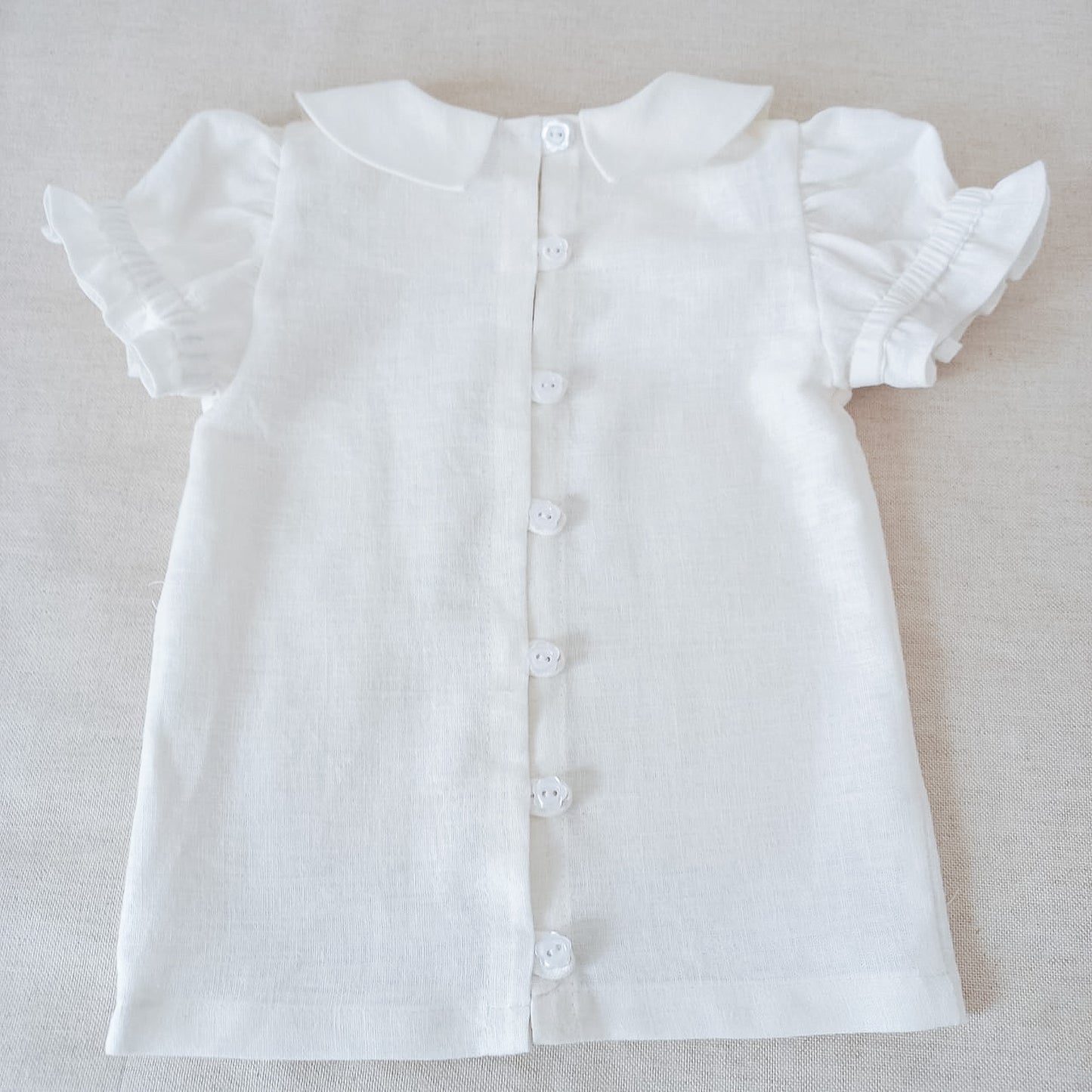 Blusa cuello bebé - lino a elección