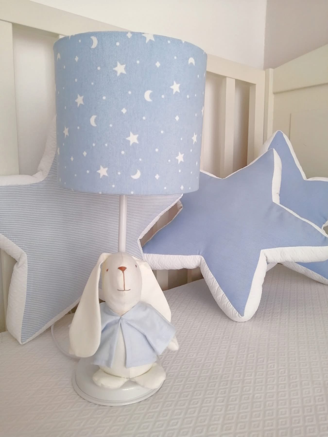 Pantalla Estrellitas celeste