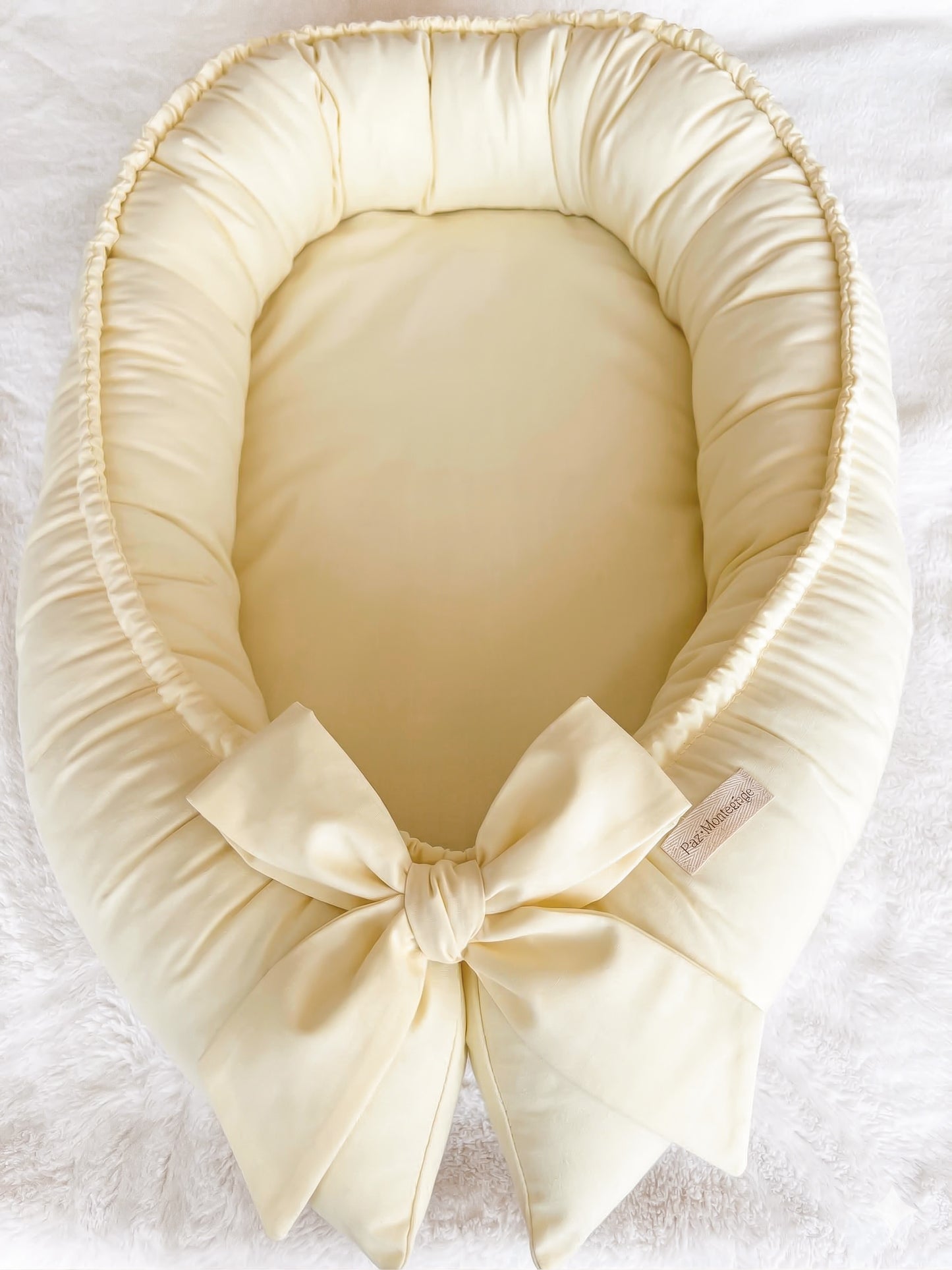 Cuna Nido - Amarillo pastel