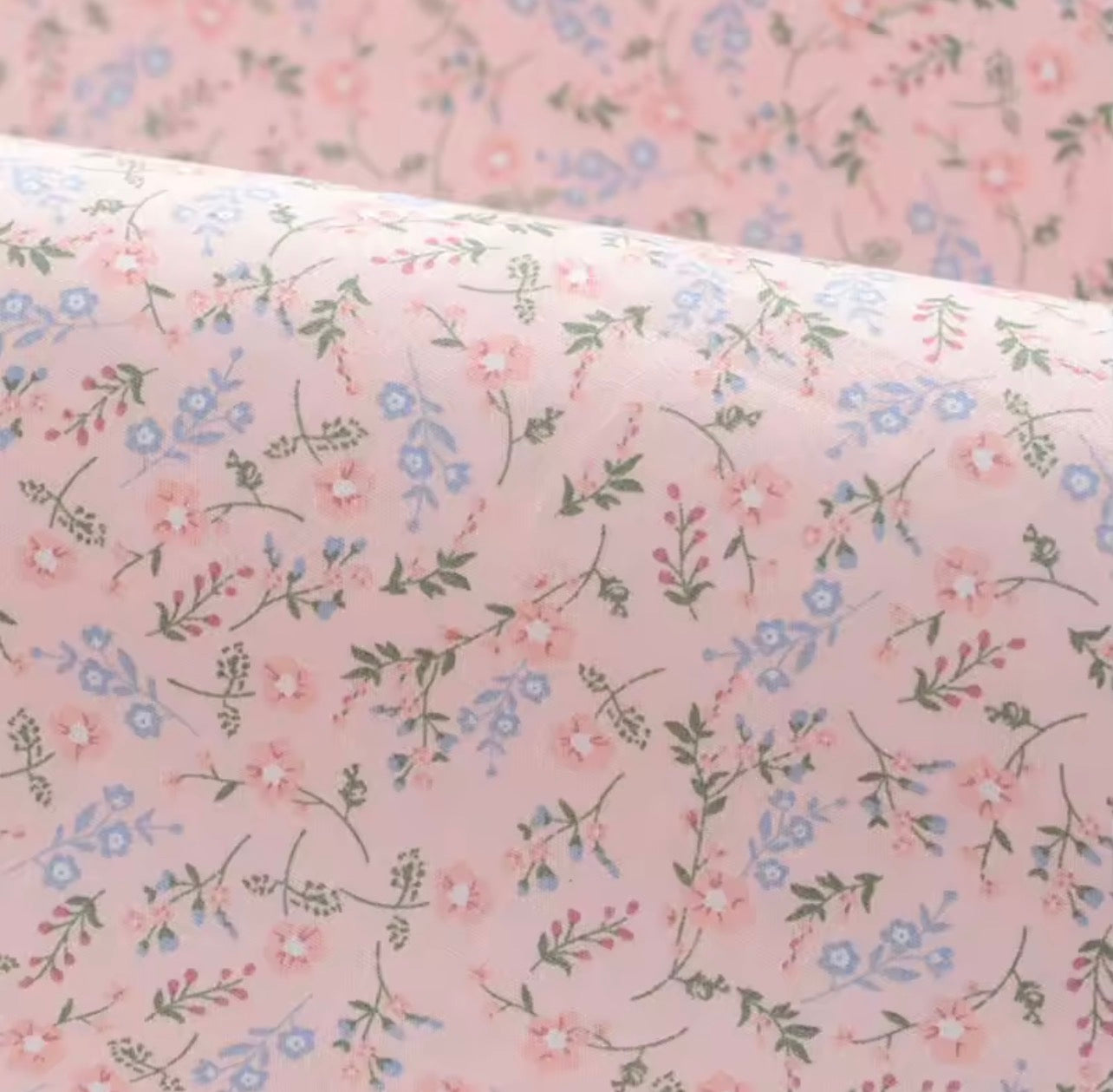 Set de Cuna - Flores Rosa