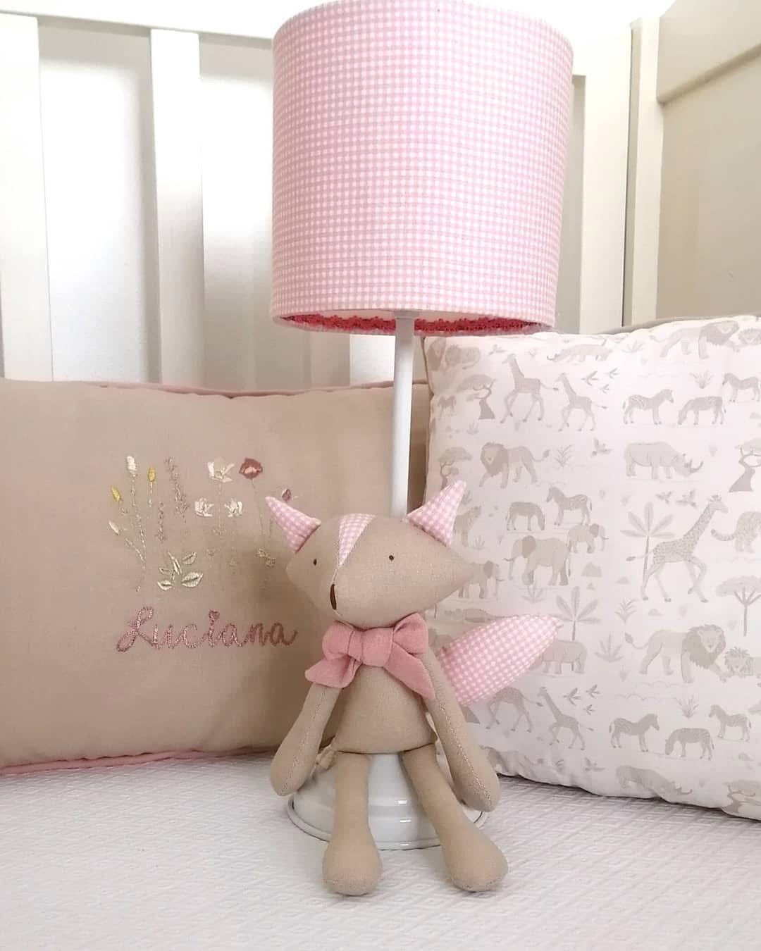 Pantalla Vichy rosa