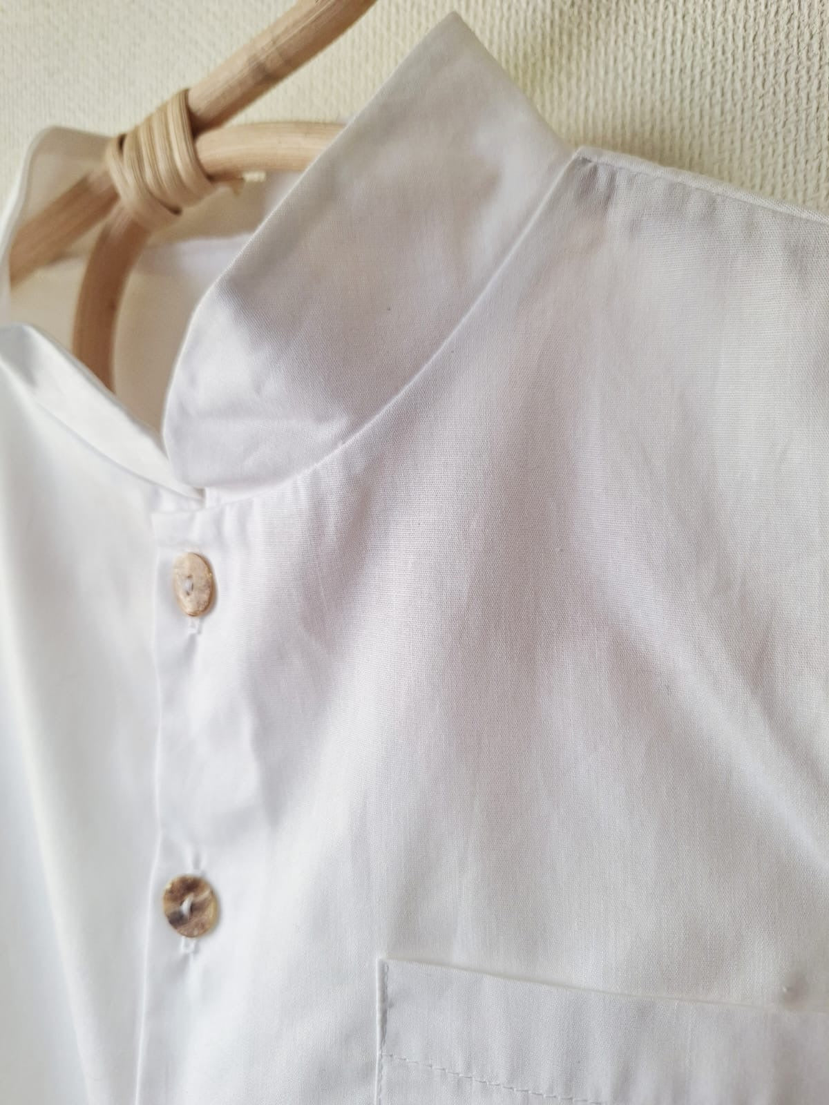 Camisa cuello mao