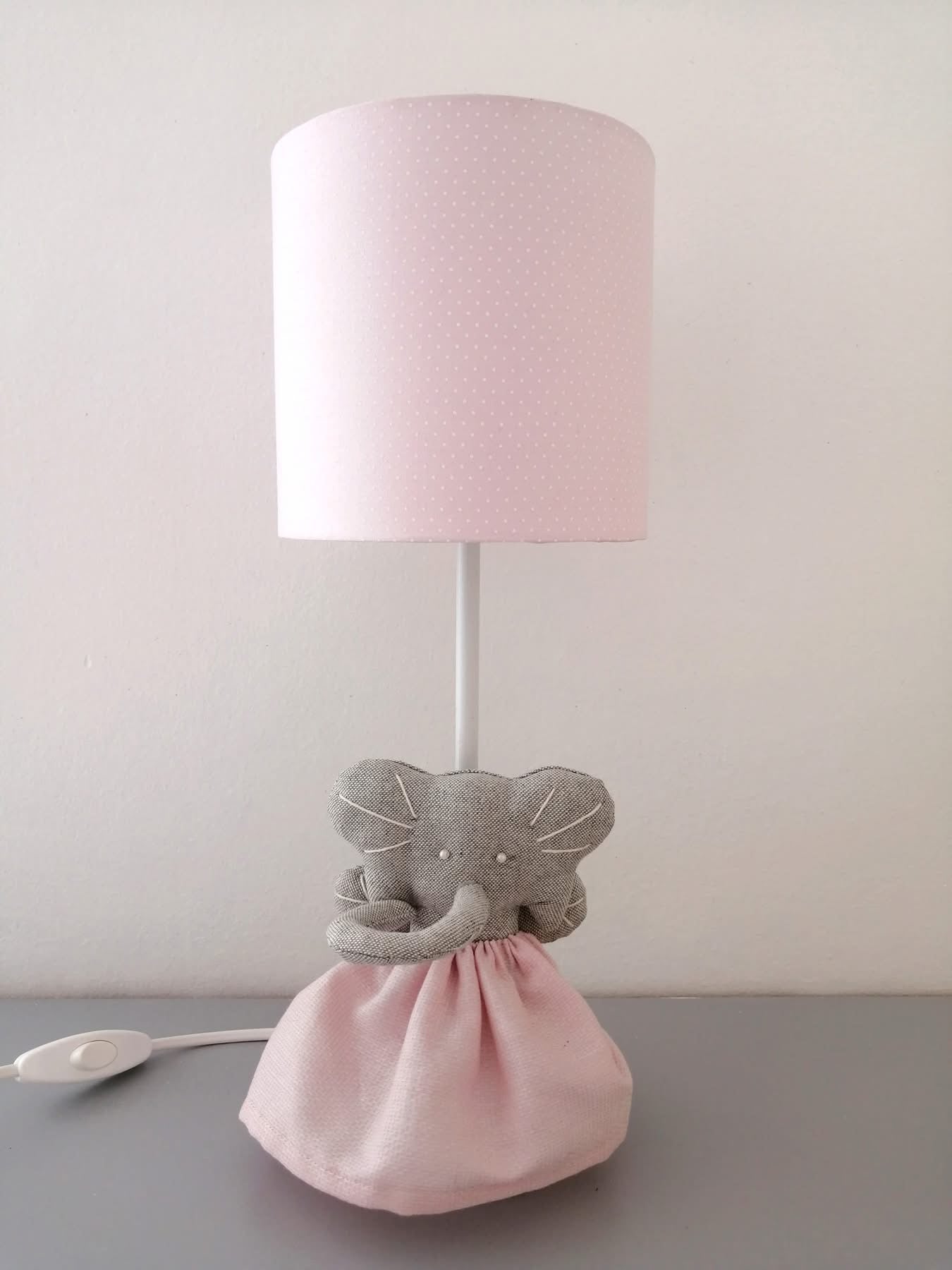 Muñeco para amarrar - Elefante gris