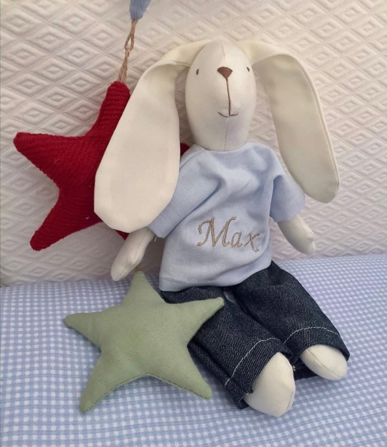 Conejito personalizado - Polera y pantalón