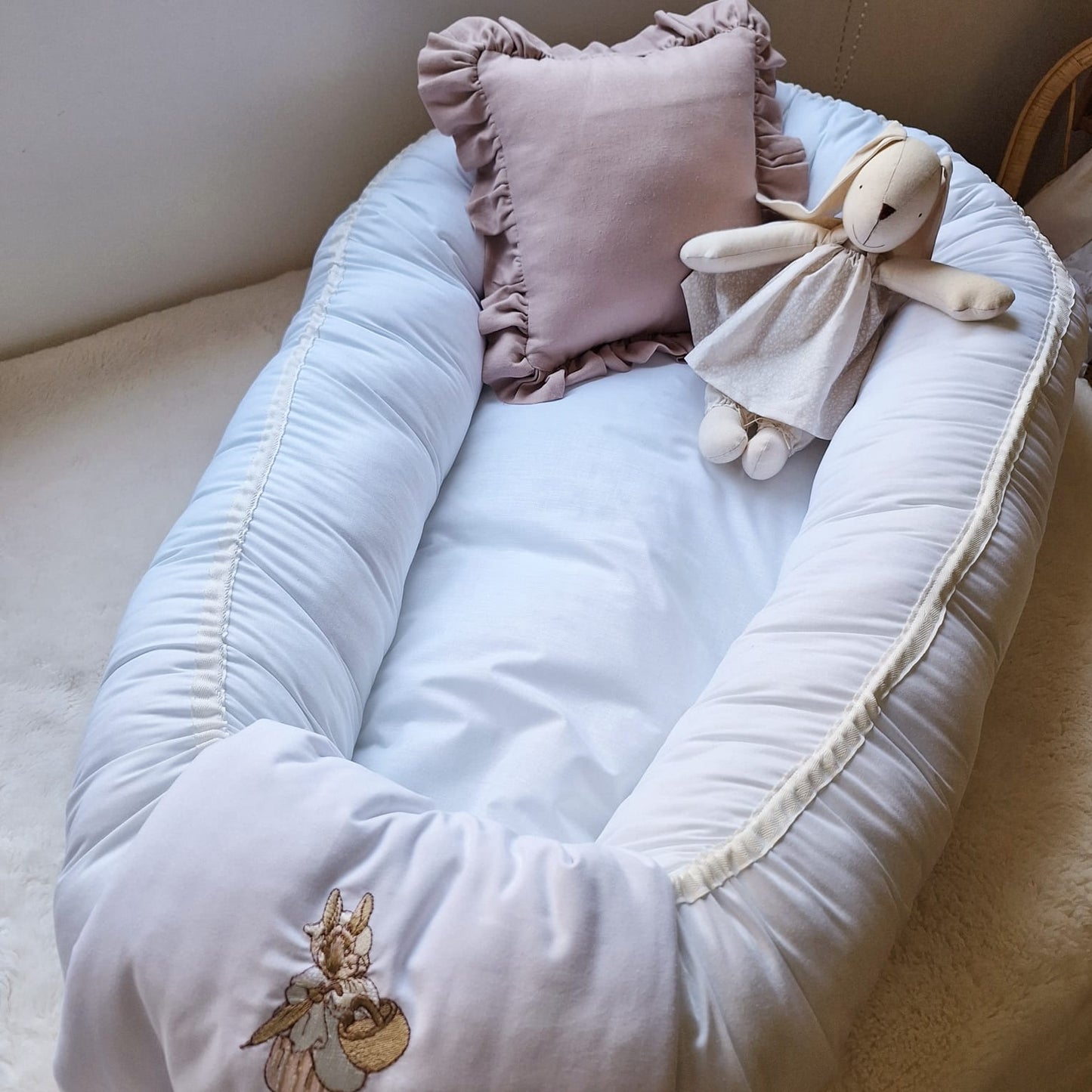 Cuna Nido XL - blanca