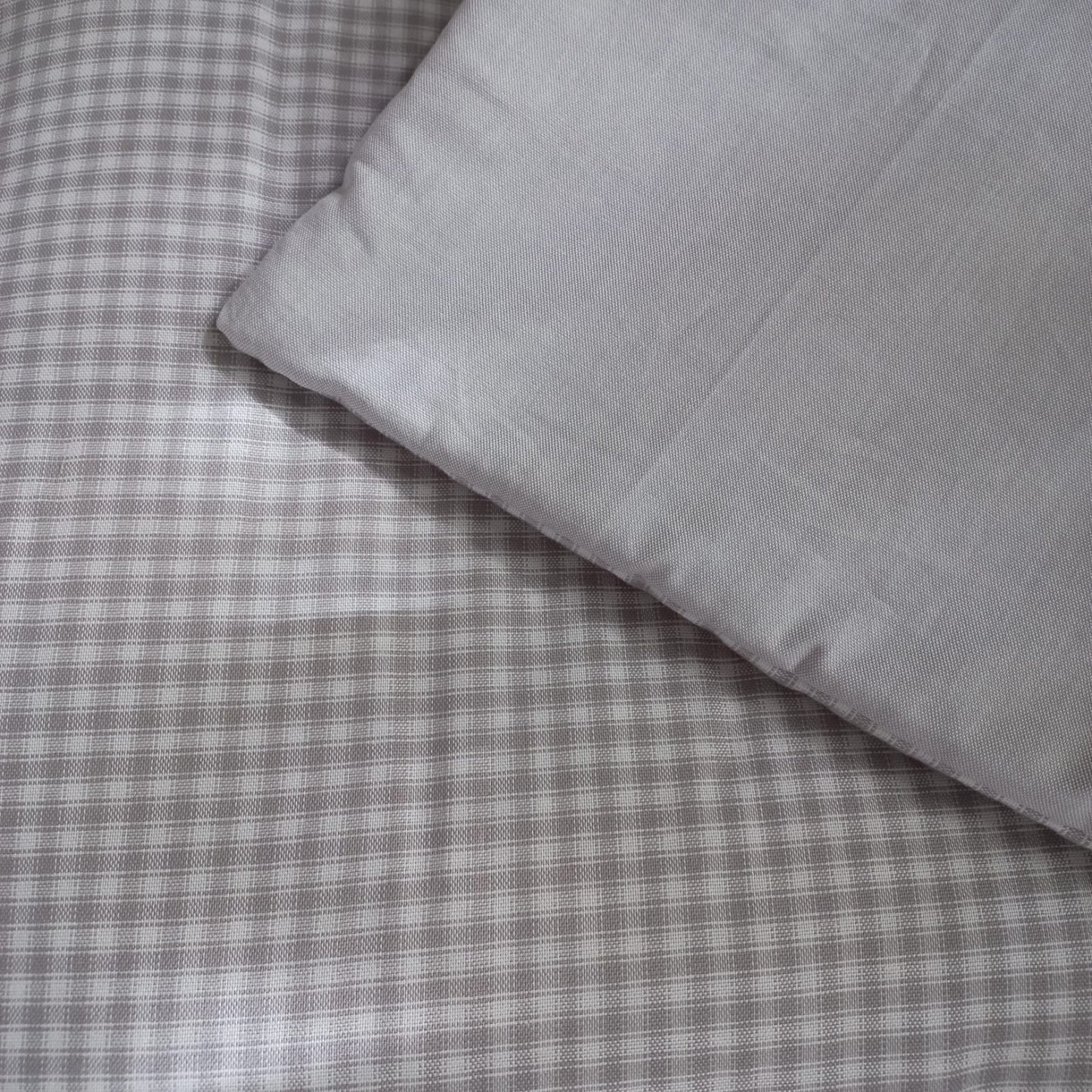 Ajuar completo reversible gris - pack&play