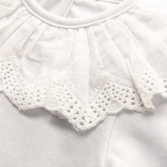 Body vuelitos broderie - blanco