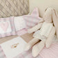 Cubrecama Peter Rabbit - escocés rosa