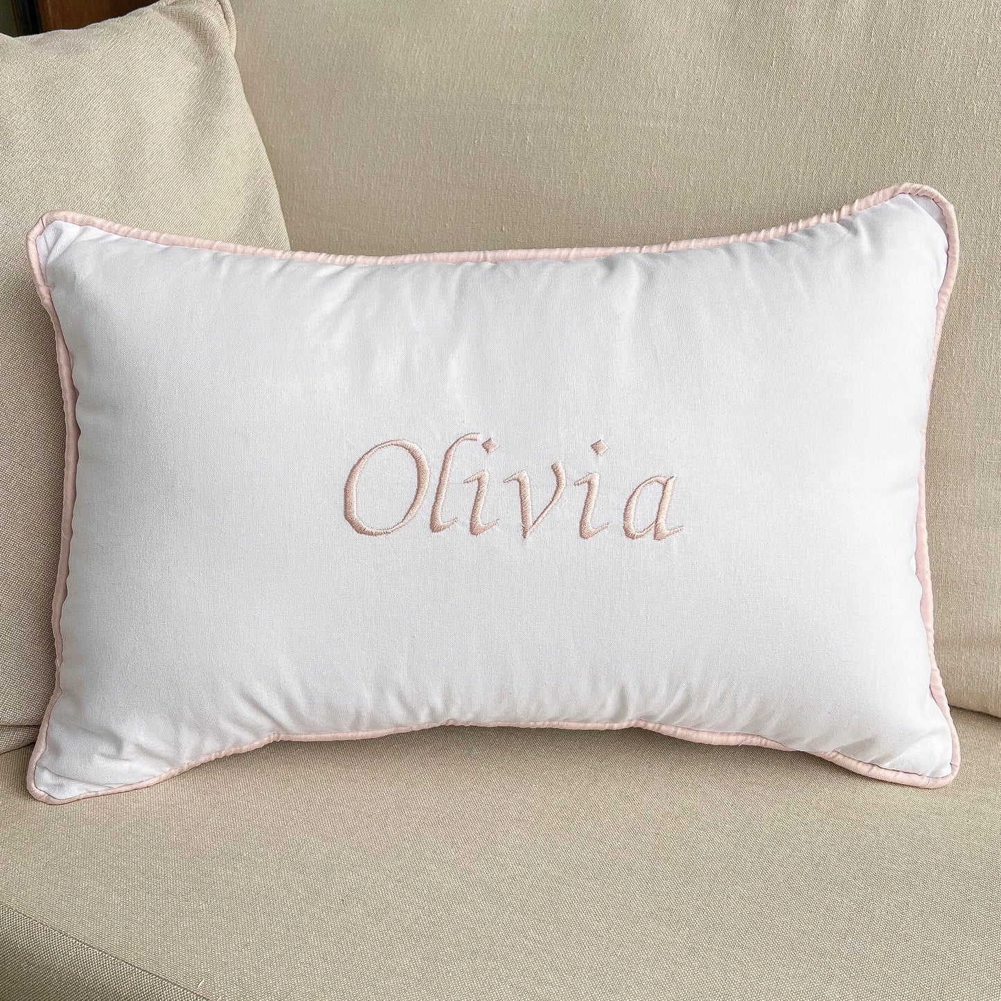 Cojín con cordón - personalizado
