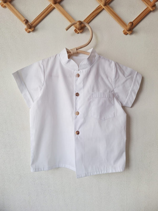 Camisa cuello mao
