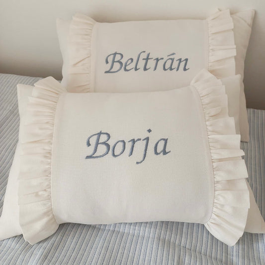 Cojín Vuelos laterales - tela a elección