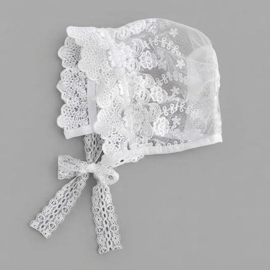 Capota encaje - blanco