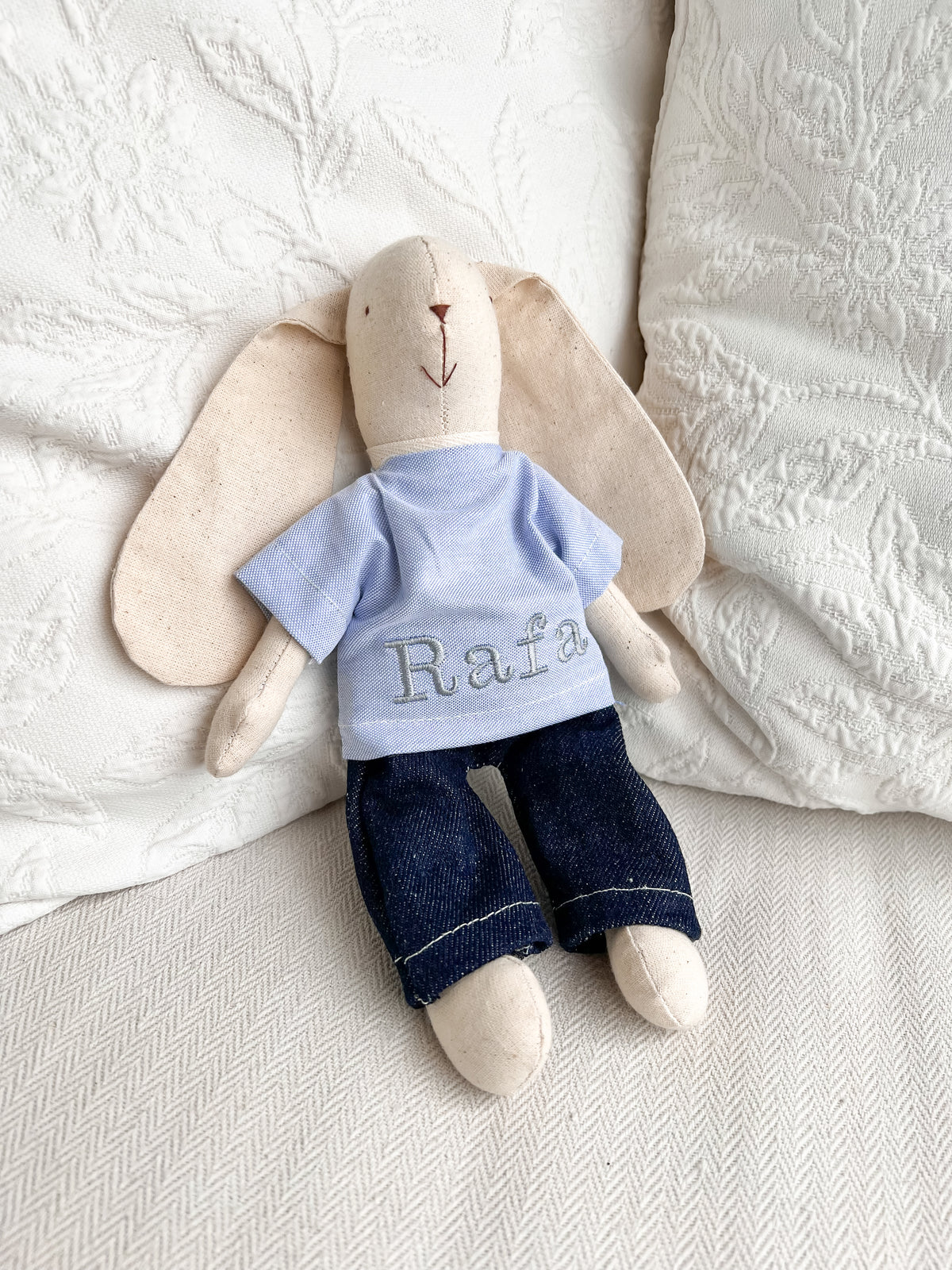 Conejito personalizado - Polera y pantalón