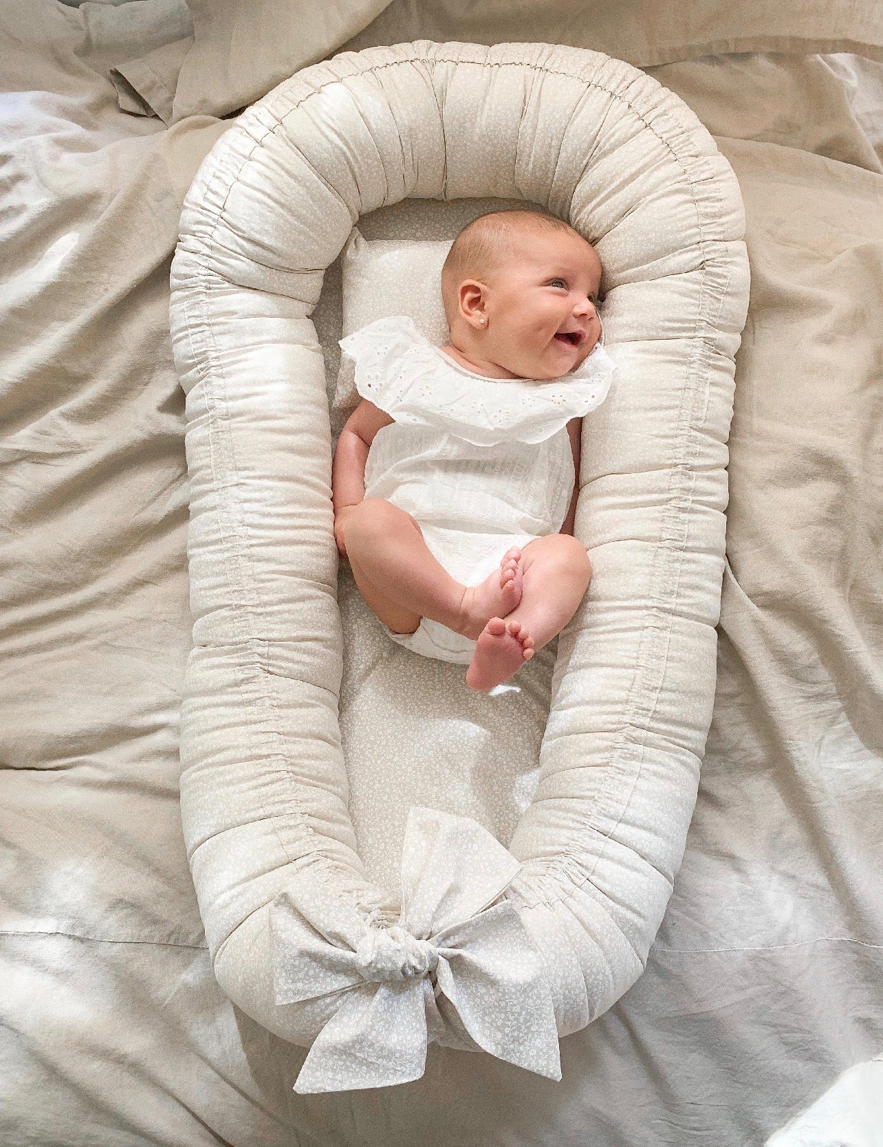 Cuna Nido - diferentes telas