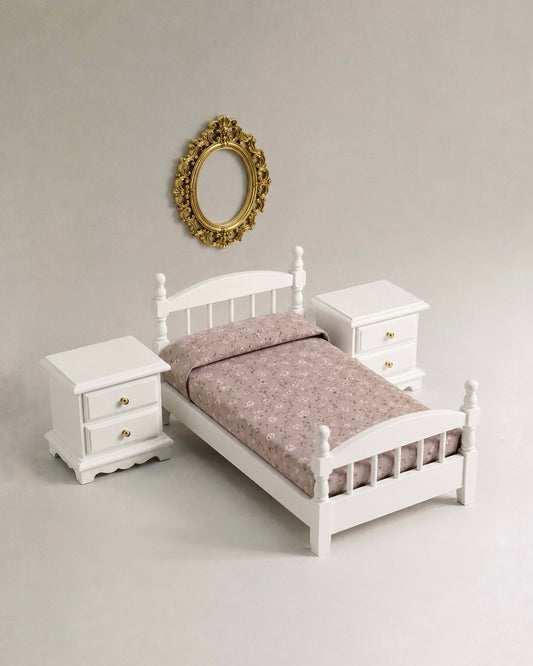 Set Dormitorio Casita Muñecas