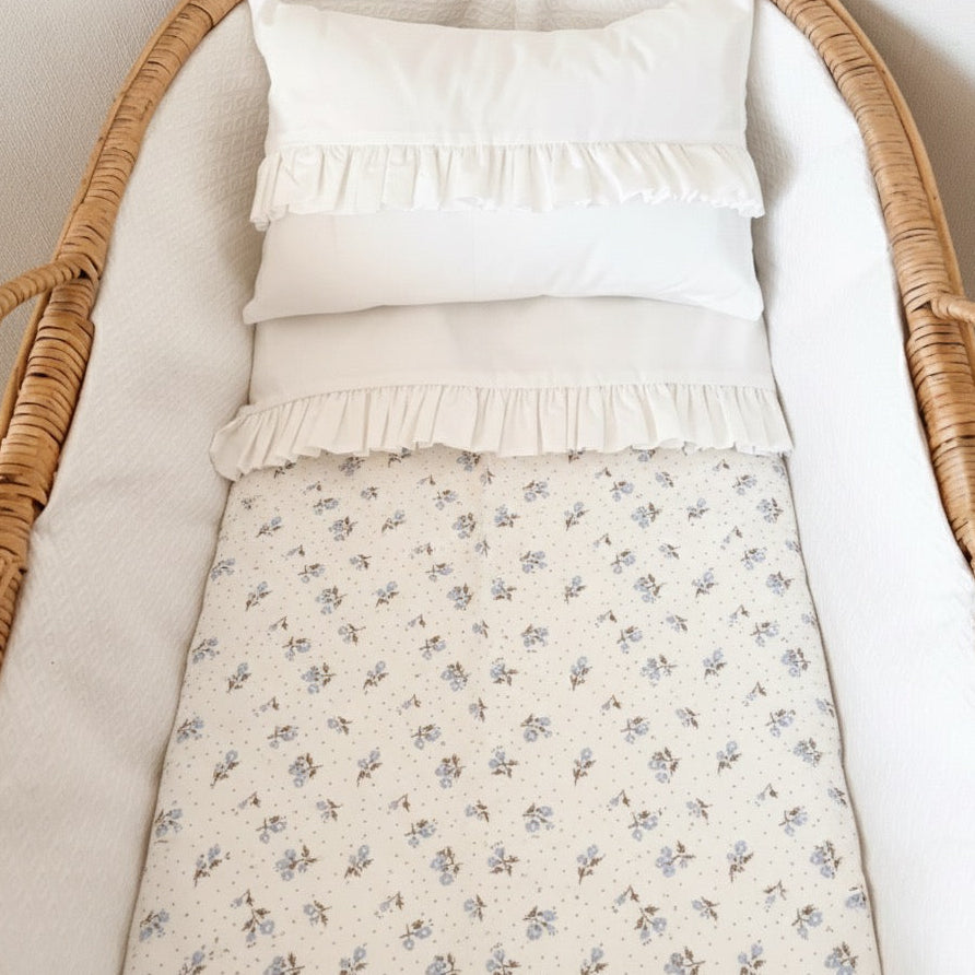 Set de Cuna - Florcitas Celeste