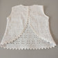 Blusa espalda abierta broderie