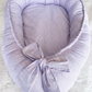 Cuna Nido - Hojitas lila