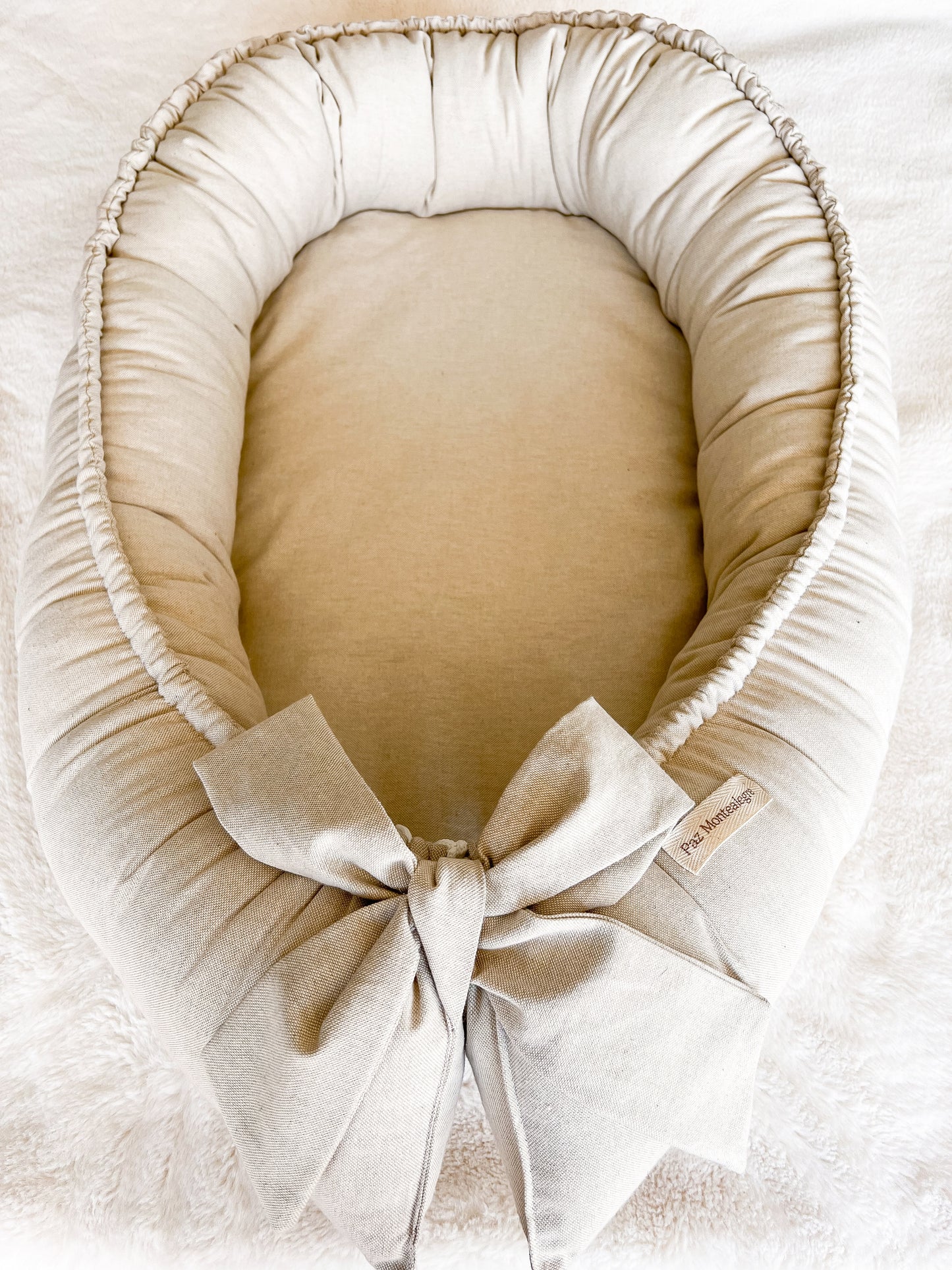 Cuna Nido - Loneta Beige