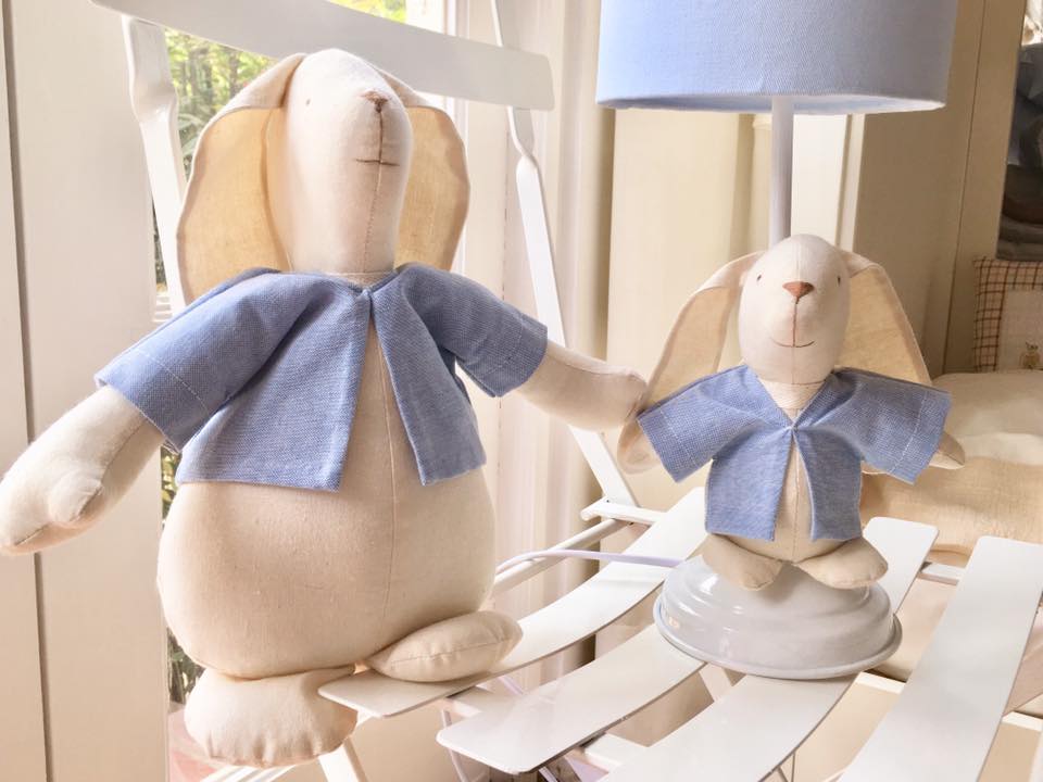 Peter Rabbit - chaqueta tela a elección