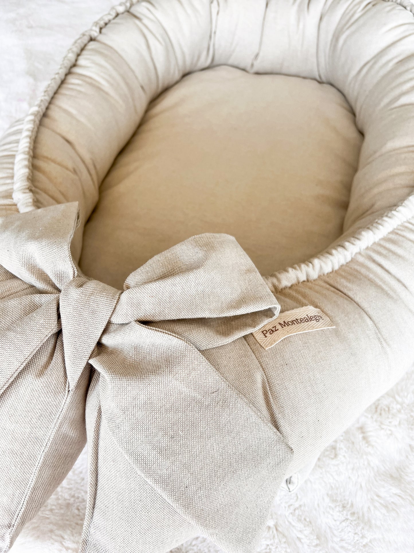 Cuna Nido - Loneta Beige