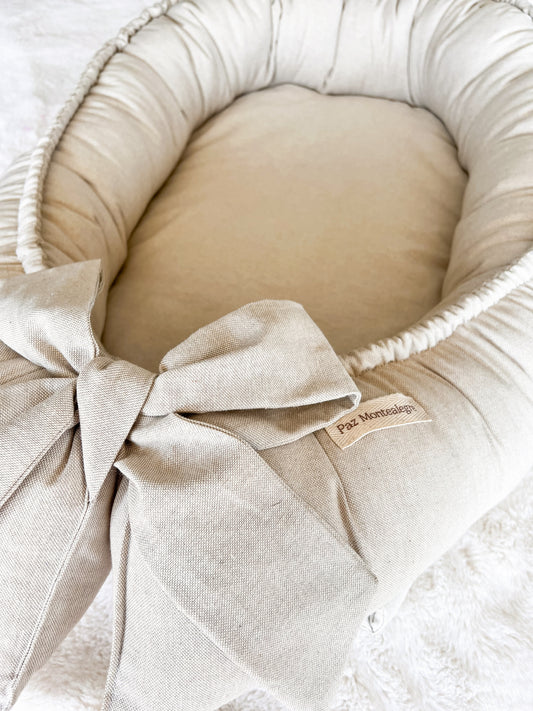 Cuna Nido - Loneta Beige