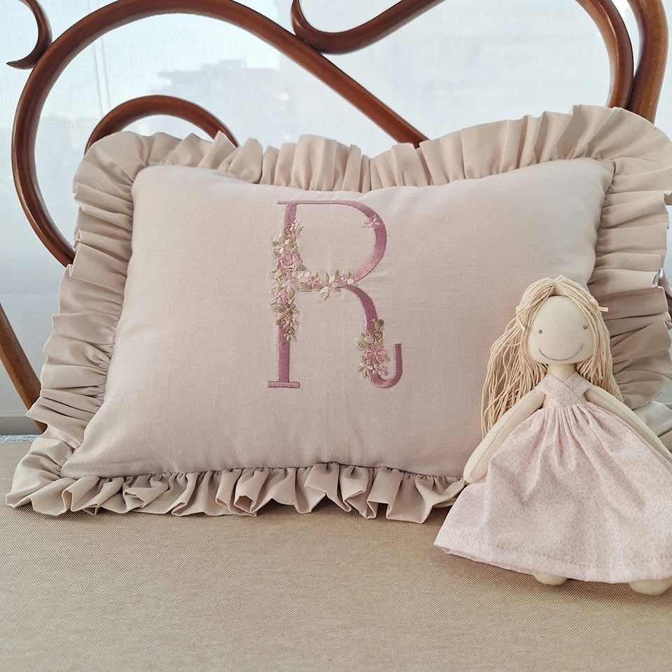 Cojín Vuelos Largo - beige