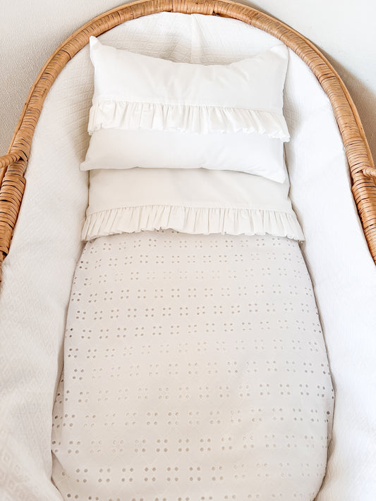Set de Cuna - Broderie Blanco