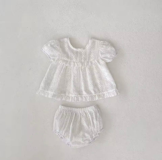 Conjunto Broderie Blanco