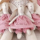 Conejito personalizado - Vestido rosa