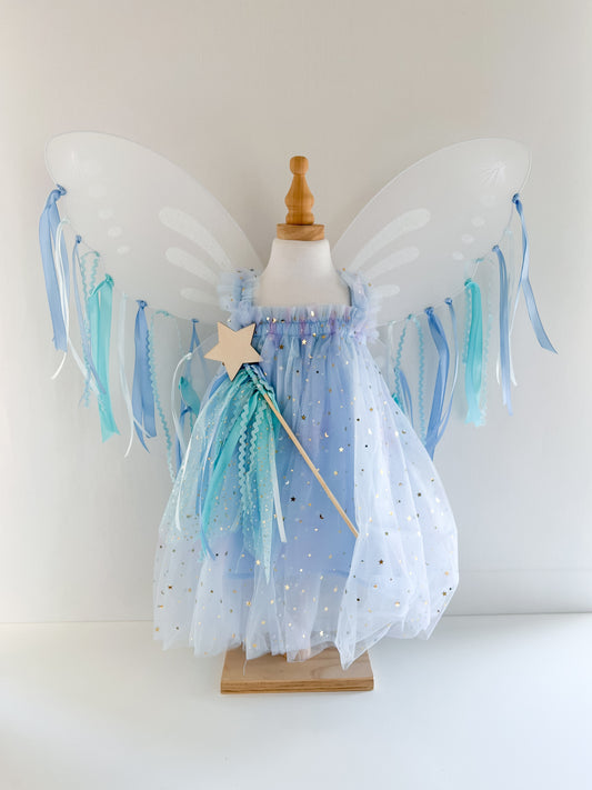 Disfraz Completo Hada - Celeste