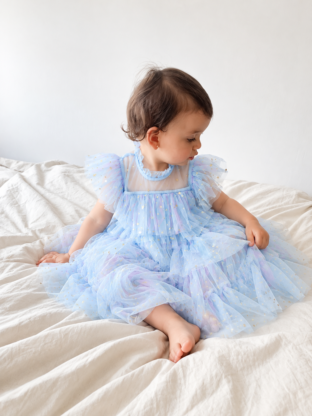Vestido Vuelos Celeste
