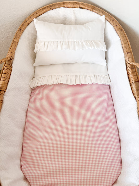 Set de Cuna - Vichy Rosa