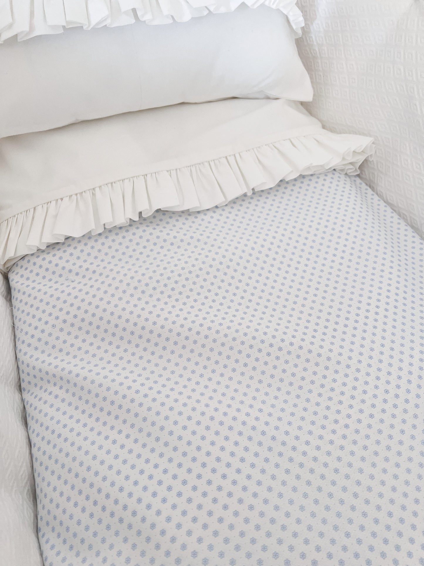 Set de Cuna - Margaritas Celestes