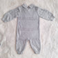 Enterito con capota - gris