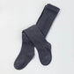 Pantys espiga - azul grisáceo
