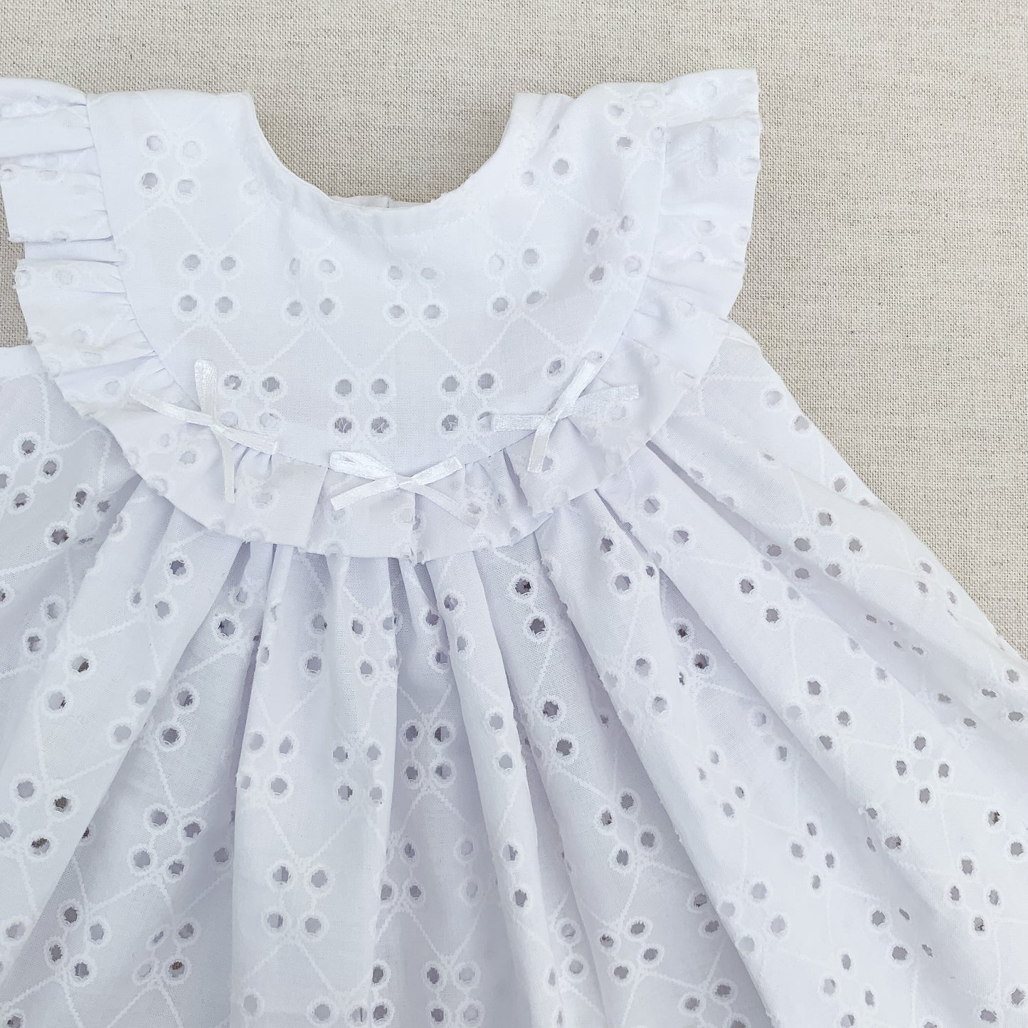 Vestido ligero - broderie blanco