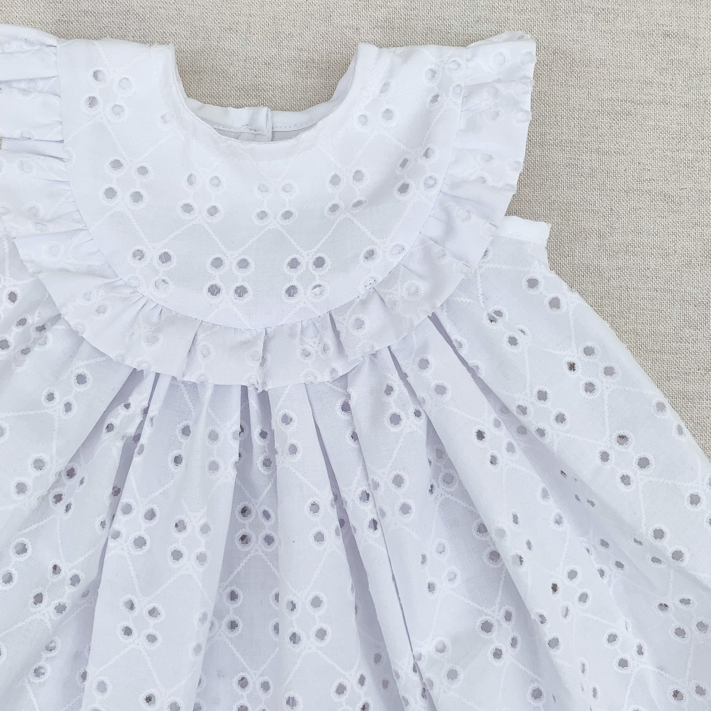 Vestido ligero - broderie blanco