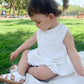 Conjunto broderie blanco