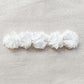 Diadema flores blancas